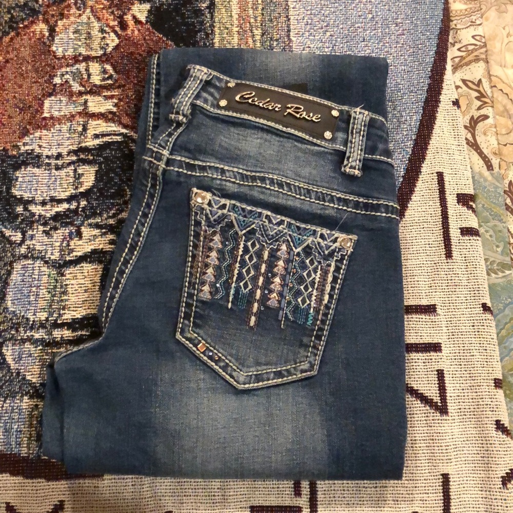 Women’s Cedar Rose boot cut jeans